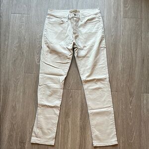 Joe's Jeans Cream Denim